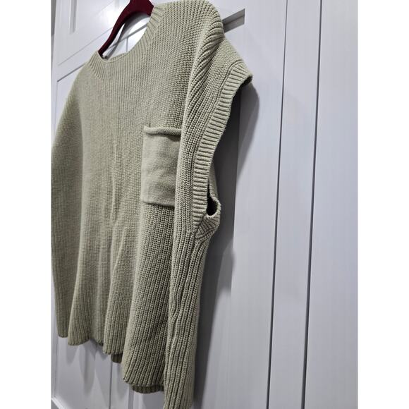 NWOT Ugerlov Sage Short Sleeve Knit Sweater Top XL with Pocket - Picture 5 of 8